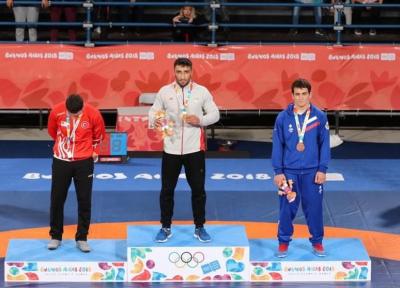 المپیک جوانان 2018، محمد نصرتی و امیر ده بزرگی در کشتی فرنگی به مدال طلا رسیدند