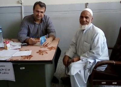 ویزیت رایگان حدود 500 نفر در روستای کلینک ایرانشهر
