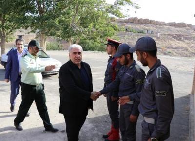 مدیرکل میراث فرهنگی قم از پایگاه های تاریخی کهک بازدید کرد