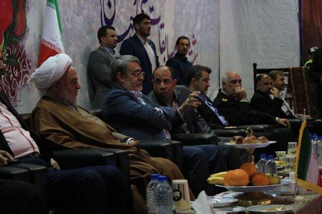 حضور وزیر کشور در آیین اختتامیه ششمین دوره مسابقات کشتی حضور وزیر کشور در آیین اختتامیه ششمین دوره مسابقات کشتی آزاد جام باشگاه های دنیا