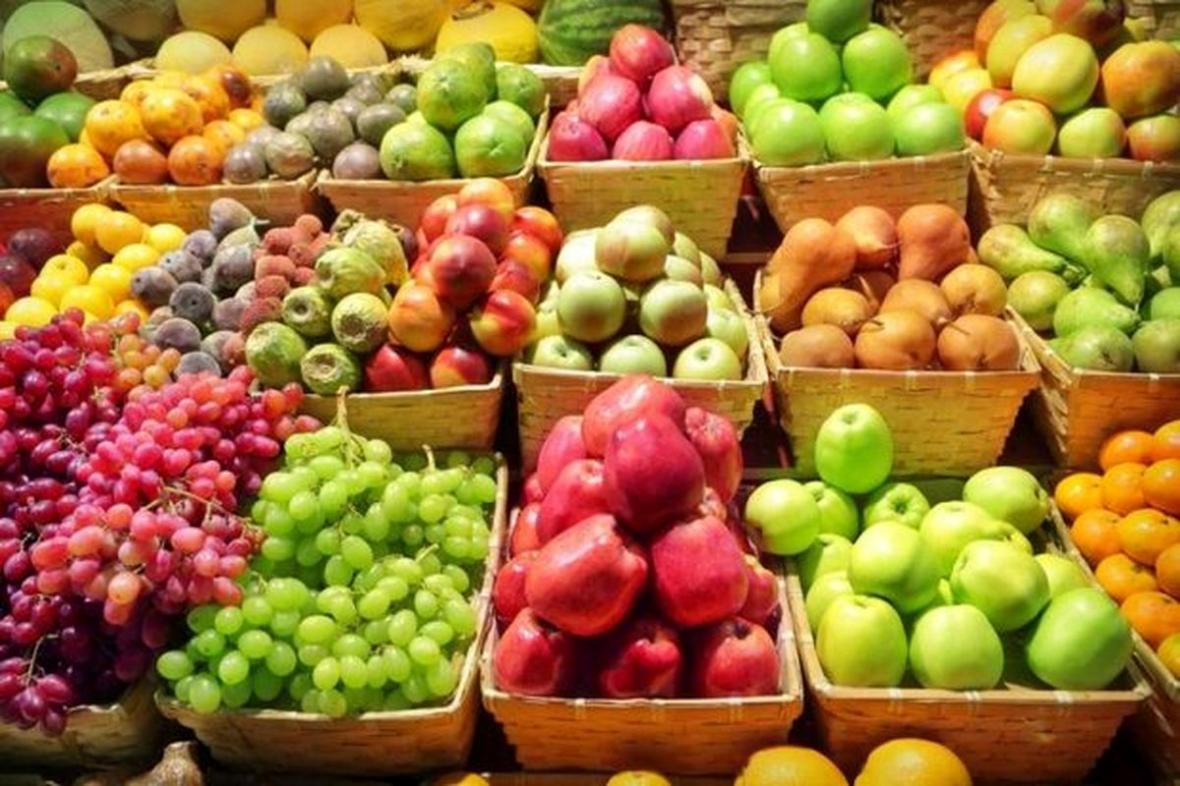 جدول قیمت میوه و تره بار در بازار ، یکشنبه 9 آذر