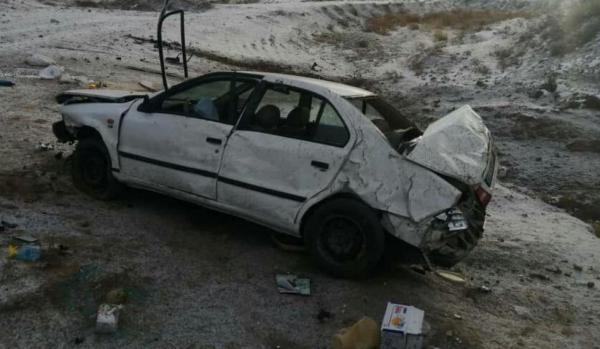واژگونی مرگبار سمند در محور قوچان- چناران، دو مصدوم و یک واژگونی مرگبار سمند در محور قوچان- چناران، دو مصدوم و یک کشته در پی داشت