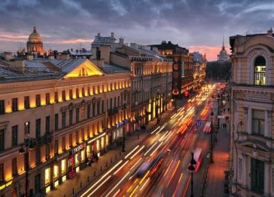 خیابان نوسکی، معروف ترین خیابان روسیه، عکس