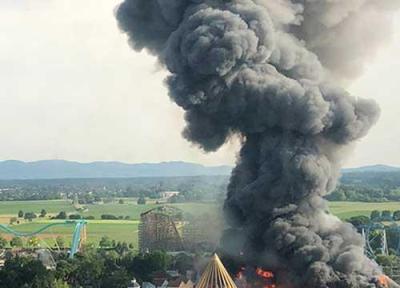 تور ارزان اروپا: آتش گریبان دومین پارک بزرگ اروپا را گرفت