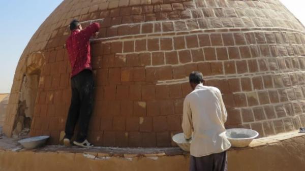 شروع بازسازی مسجد تاریخی سرپلک یزد (بازسازی خانه)
