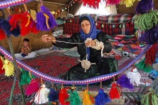 برگزاری نمایشگاه صنایع دستی در موزه باغ هرندی کرمان