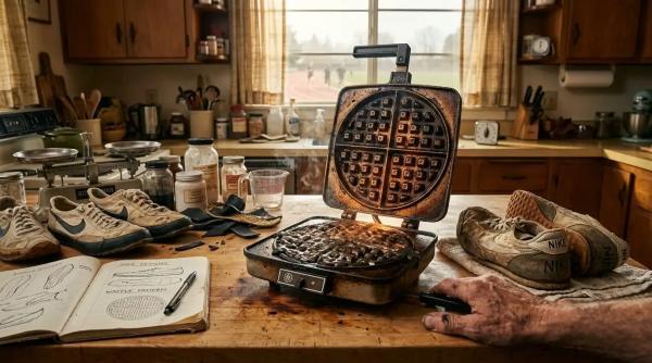 12 نکته شگفت انگیز درباره نایکی (Nike) که باید بدانید؛ وقتی کفی کفش در وافل ساز پخته شد!